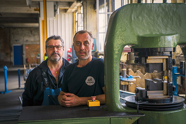 Christophe et Vincent MANCHONNAGE ÉLINGUES - Groupe Kremer