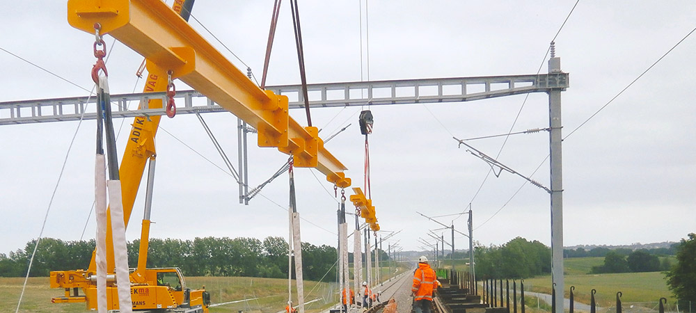 Elinguage sur chantier ferroviaire